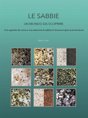 cover image of Le sabbie--un mondo da scoprire